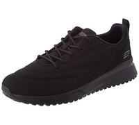 Skechers BOBS SQUAD 3 COLOR SWATCH, Zapatillas para Mujer, Black Engineered Knit/ Trim, 39 EU