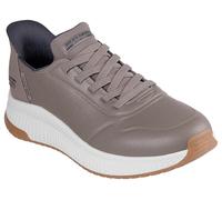 Skechers Bobs Squad 4 Direct Step, Zapatillas Hombre, Taupe PU, 46 EU