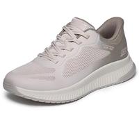 Skechers Bobs Squad 4 Staple Look - Zapatillas Deportivas para Mujer, Color Gris Pardo, Talla 36