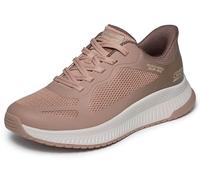 Skechers Bobs Squad 4 Staple Look - Zapatillas Deportivas para Mujer, Color marrón, Talla 8