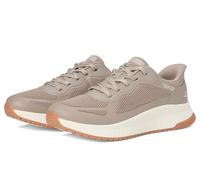 Skechers Bobs Squad 4 Staple Look, Zapatillas Mujer, Taupe, 36 EU