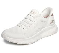 Skechers Bobs Squad 4 - Tenis para Mujer, Color Blanco Roto, Talla 3
