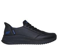 Skechers Bobs Squad 4 - Zapatos para Hombre, Negro y Negro, 44 EU