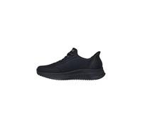 Skechers Bobs Squad 4 - Zapatos para Mujer, Negro y Negro, 38 EU