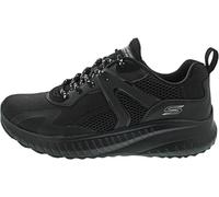 Skechers Bobs Squad Chaos Elevated Drift, Zapatillas Hombre, Malla sintética Negra, 42.5 EU