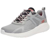 Skechers Bobs Squad Chaos Elevated Drift, Zapatillas Hombre, Malla sintética Gris, 47.5 EU