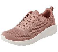 Skechers Bobs Squad Chaos Face Off, Zapatillas de Deporte Mujer, Blush Engineered Knit, 39.5 EU