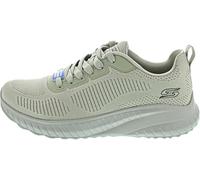 Skechers Bobs Squad Chaos Face Off, Zapatillas de Deporte Mujer, Sage Engineered Knit, 56 EU