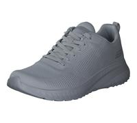 Skechers Bobs Squad Chaos Face Off, Zapatillas Deportivas Mujer, Light Grey Engineered Knit, 37 EU