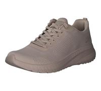 Skechers Bobs Squad Chaos-Face Off, Zapatillas Mujer, Natural, 35.5 EU