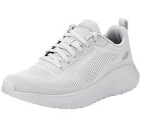 Skechers Bobs Squad Chaos Prism Bold, Zapatillas de Deporte Hombre, Light Grey Engineered Knit, 41.5 EU