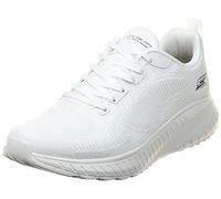 Skechers Bobs Squad Chaos Prism Bold - Zapatillas Deportivas para Hombre, Tejido Blanco Roto, 41 EU