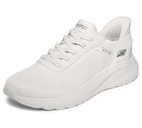 Skechers Bobs Squad Chaos Solid Step - Tenis para Hombre, Color Blanco Roto, Talla 10 de Reino Unido