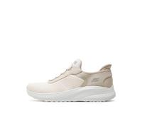 Skechers Bobs Squad Chaos, Zapatillas para Mujer, Off White Mesh, 36 EU