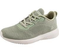 Skechers BOBS SQUAD GHOST STAR, Zapatillas para Mujer, Sage Reflective Engineered Knit, 37.5 EU