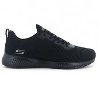SKECHERS Bobs Squad - Mujer Sneakers Negro 32504-BBK Sport Fitness Zapatos NUEVO