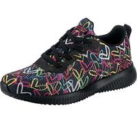 Skechers Bobs Squad Starry Love, Sneakers Mujer, Black, 37 EU