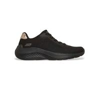 Skechers Bobs Squad Waves Current Look - Zapatillas Deportivas para Mujer, Color Negro, Talla 36