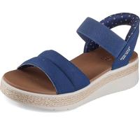 Skechers Bobs Sun Ray, Sandalia Mujer, Navy, 36 EU