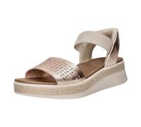 Skechers Bobs Sun Ray, Zapatillas Mujer, Gold, 38 EU