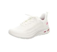 Skechers Sleek Waves, Bobs Unity-Olas Elegantes Mujer, Tejido Blanco Roto, 38 EU