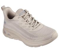 Skechers Sleek Waves, Bobs Unity-Olas Elegantes Mujer, Tejido de ingeniería marrón, 38 EU