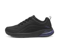 Skechers Bobs Vision - Zapatillas Deportivas para Mujer, Color Negro, Talla 36 UE, cómodas Zapatillas de Ocio con Espuma viscoelástica refrigerada por Aire, Zapatillas con Cordones, Ligeras y