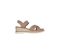 Skechers BOB'S Womens, TRAVERSÉE DOUCE AU DÉSERT Mujer, Tela marrón, 39 EU