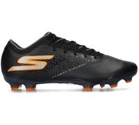 Skechers - Bota de fútbol Razor 1.5 Elite FG, Unisex, Black Orange, 42,5