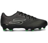 Skechers - Bota de fútbol Razor Gold FG, Unisex, Black, 43