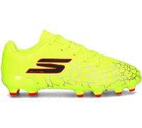 Skechers niño SKX_ 1.5 Jr Youth FG en Amarillo/Negro, talla 36.5
