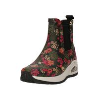 SKECHERS Botas Chelsea 'UNO RUGGED-DANCING N THE RAIN' piel / oliva / rojo claro / negro 37 EUR