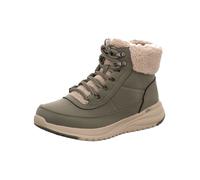 SKECHERS Botas con cordones 'Schnürstiefelette Damen 144756 OLV Kunststoff (Synthetik) in grün' verde 38 EUR