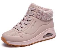 Skechers Botas de Invierno para niña UNO Gen1, Rosa, 29 EU