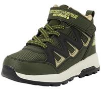 Skechers Storm Blazer Drizzle Squad, Botas de Moda, Olive & Black Synthetic/Olive Textile/Olive, 33.5 EU