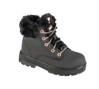 Skechers Botas de moda Street Glitz para niña, Black, 33 EU