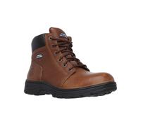 Skechers Botas de Seguridad de Cuero Workshire con Cordones para (FS5559)