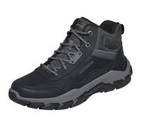 Skechers Botas de senderismo para hombre Santoro Hopkins Cuero, sintético y malla Negro 43 EU