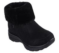 Skechers Botas de tobillo para mujer, fáciles de llevar, cómodas, frescas, de Martha Stewart, manos libres, Negro/Negro, 40 EU