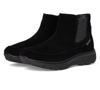 Skechers Botas de tobillo para mujer, fáciles de llevar, informales, con manos libres, Negro/Negro, 41 EU