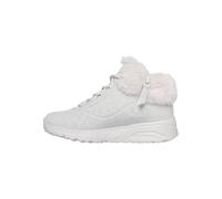 Skechers Botas Deportivas de Niña - Botines de Invierno Blancos con Pelo, Cremallera y Plataforma Amortiguada - 310362L para: Niñas Color: Nat Talla: 40