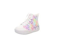 Skechers Botas HyperliftAnkle para niña, Blanco/Multicolor, 34.5 EU