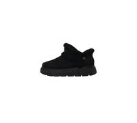Skechers Mujer Keepsakes Lite Winter Snug Botas, Black Suede Textile Trim, 40 EU
