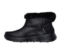 Skechers Botines clásicos para mujer, Negro/Negro, 36.5 EU