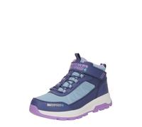 Skechers Storm Blazer Artic Mass, Botas de Moda, Navy Synthetic/Purple Trim, 27 EU