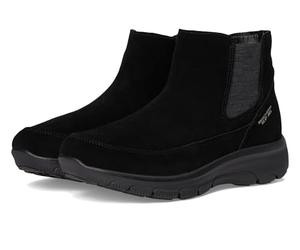 Skechers Botín para mujer Easy Going-Casual Icon Hands Free Slip-ins, negro/negro, talla 35,5 EU