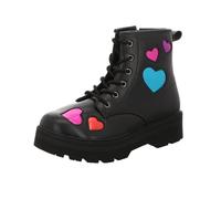 Skechers Botines altos para niña, Black, 4 UK