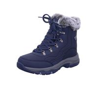 SKECHERS Botines con cordones 'Schnürstiefel Damen 167893 NVY Kunststoff (Synthetik) in blau' azul 41 EUR