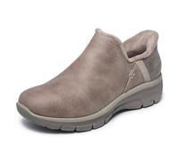Skechers Botines fáciles de llevar para mujer, modernos, manos libres, sin cordones, gris topo, 41 EU