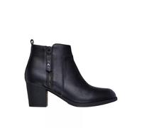 Skechers Botines para mujer 168073-BBK Taxi - Night In Town Negro 40 EU | Piel Air-Cooled Memory Foam Confort Ocio Fashion Bootie